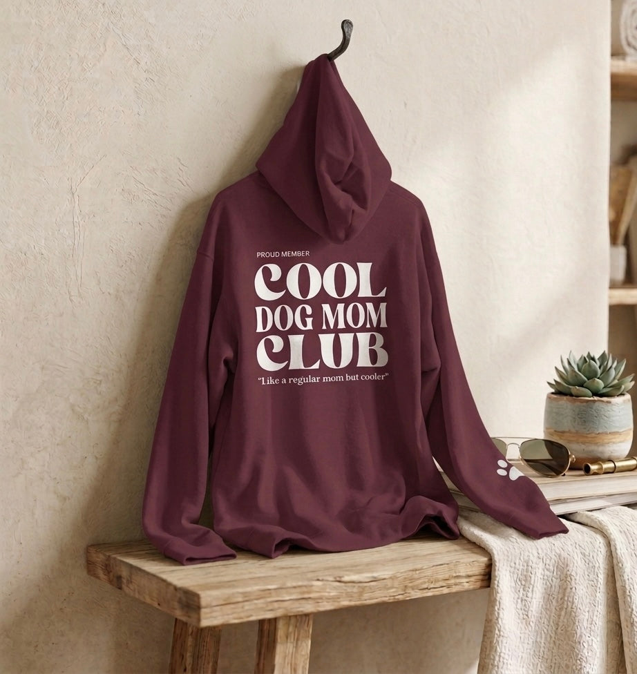 Dog Mom Club Heavy Blend™ Hooded Sweatshirt