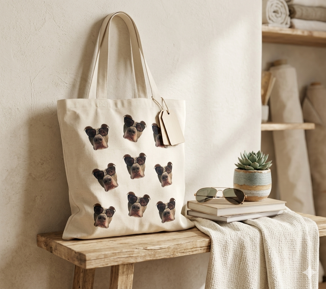 Custom Pet Tote Bag