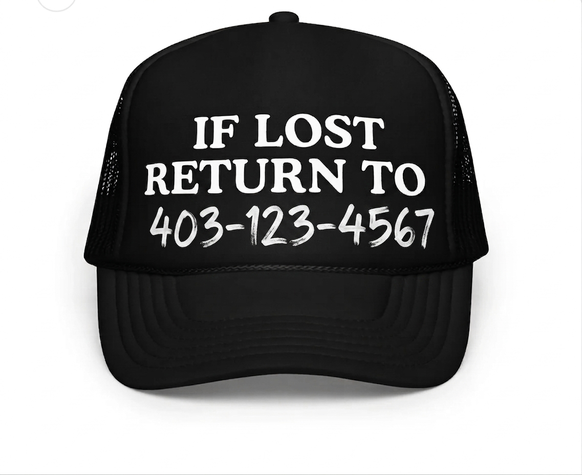 Foam trucker hat