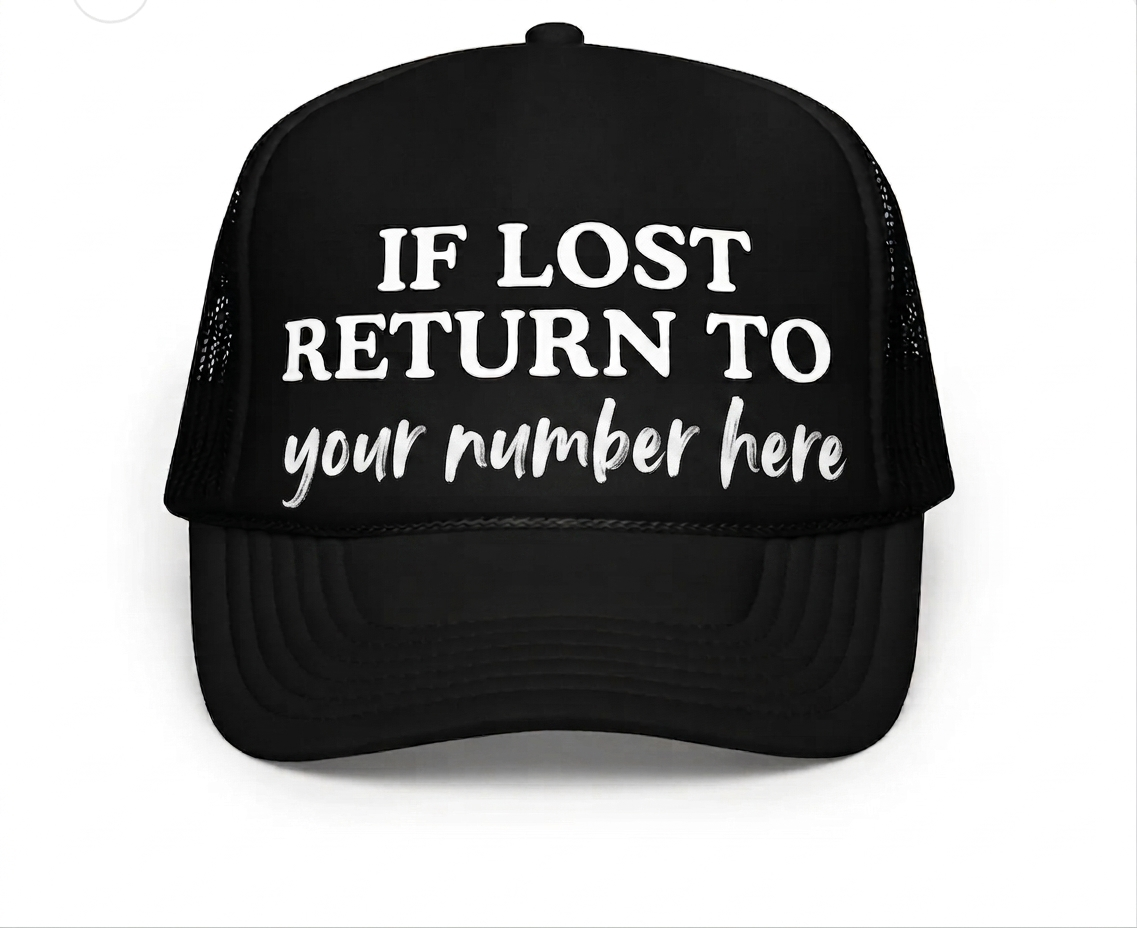 Foam trucker hat